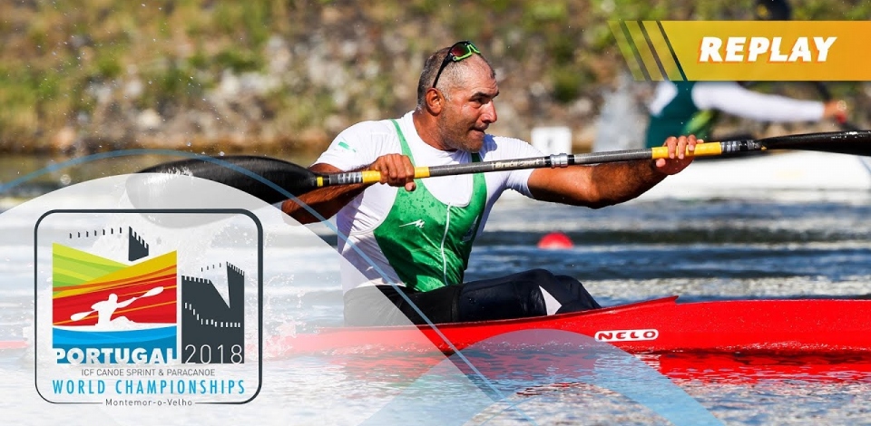 KL1 Men 200m Final / 2018 ICF Paracanoe World Championships Montemor