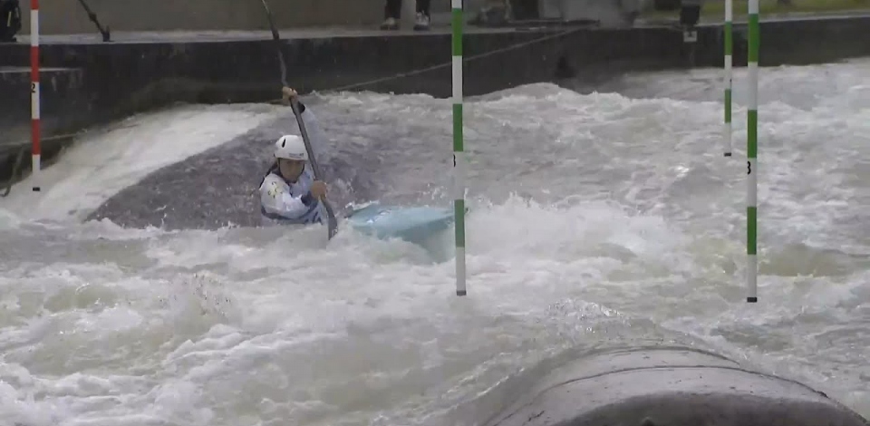 Noemie Fox, Australia - Women's Kayak Semi-Final / 2024 ICF Canoe Slalom World Cup Augsburg Germany