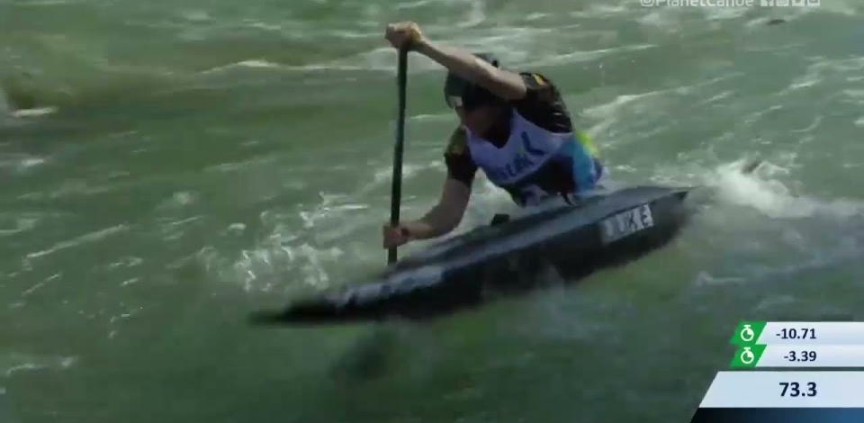 Elena Lilik Germany Final / 2023 ICF Canoe-Kayak Slalom World Cup Ljubljana Slovenia