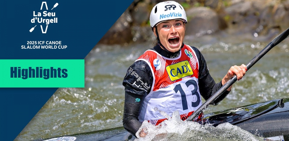 Highlights Teaser / 2025 ICF Canoe-Kayak Slalom World Cup La Seu d'Urgell Spain