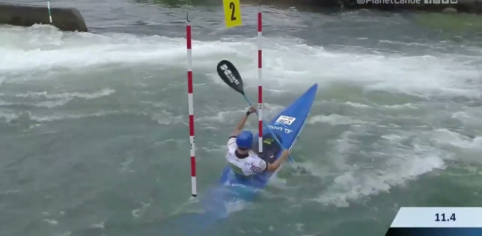 Jiri Prskavec Czech Republic Final / 2023 ICF Canoe-Kayak Slalom World Cup Ljubljana Slovenia