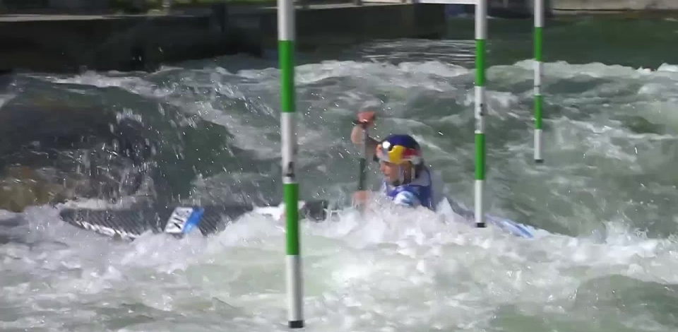 Zuzana Pankova Slovakia Semi-Final / 2023 ICF Canoe-Kayak Slalom World Cup Augsburg Germany