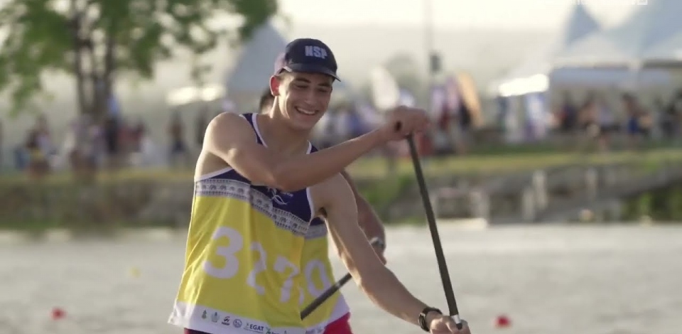 SUP Junior Men's Sprint Quarter Final 5 / 2023 ICF Stand Up Paddling World Championships Pattaya