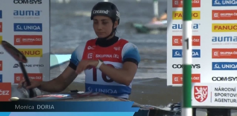 Monica Doria, Andora, Canoe Slalom, Heats / 2024 ICF Canoe Slalom World Cup Prague Czechia