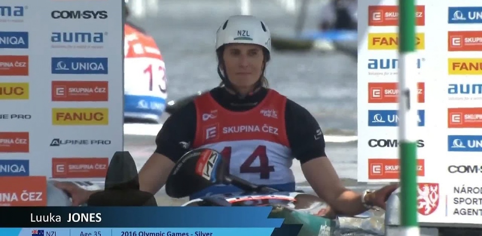 Luuka Jones, New Zealand, Canoe Slalom, Heats / 2024 ICF Canoe Slalom World Cup Prague Czechia