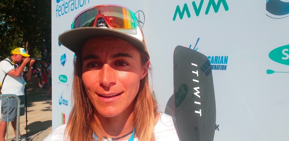 French SUP world champion Olivia Piana