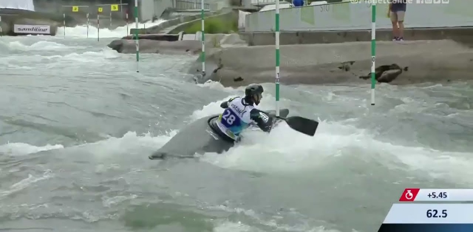 Omira Estacia Neta Brazil Semi-Final / 2023 ICF Canoe-Kayak Slalom World Cup Ljubljana Slovenia
