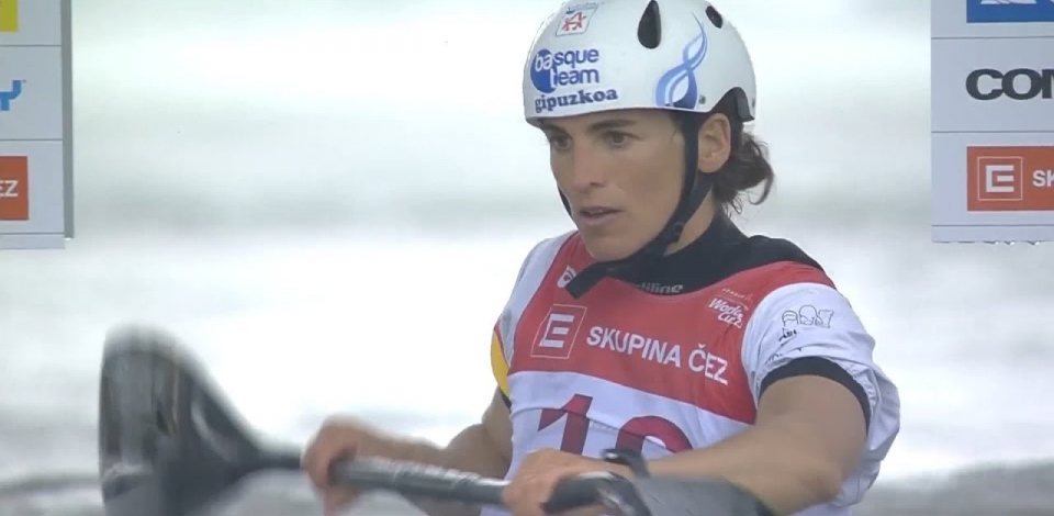 Maialen Chourraut Spain Semi-final / 2023 ICF Canoe-Kayak Slalom World Cup Prague Czech Republic