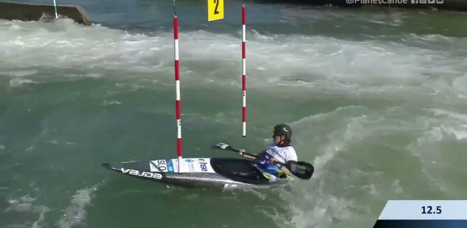 Eva Tercelj Slovenia Semi-Final / 2023 ICF Canoe-Kayak Slalom World Cup Ljubljana Slovenia