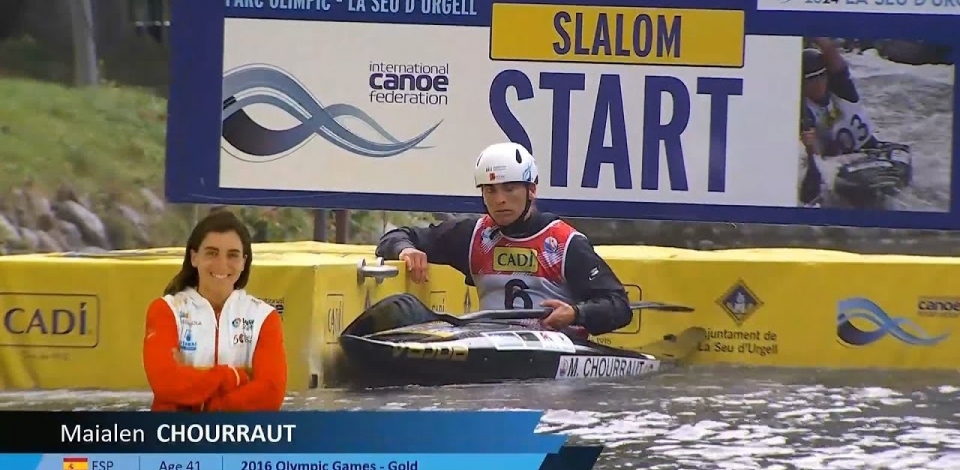 Maialen Chourraut - Kayak Final / 2024 ICF Canoe Slalom World cup La Seu Spain