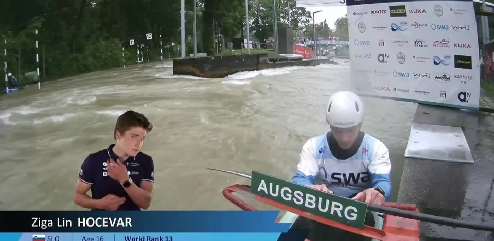 Mens Canoe Slalom Highlights / 2024 ICF Canoe Slalom World Cup Augsburg Germany