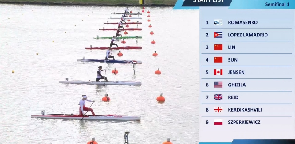 C1 Women's 200m Semi Final 1 / 2024 Canoe Sprint European Paris Olympic Qualifier Hungary Szeged