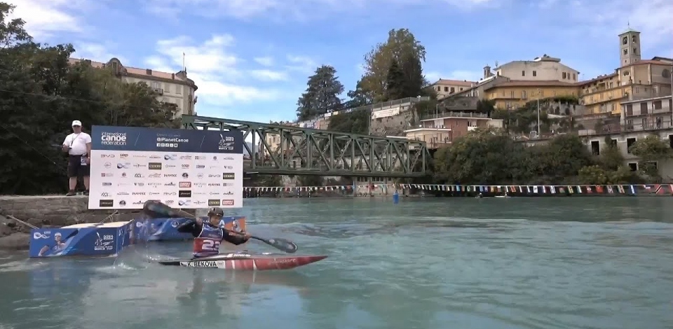 Katerina Bekova / Kayak Semi-Final / 2024 ICF Canoe Slalom World Cup Ivrea Italy