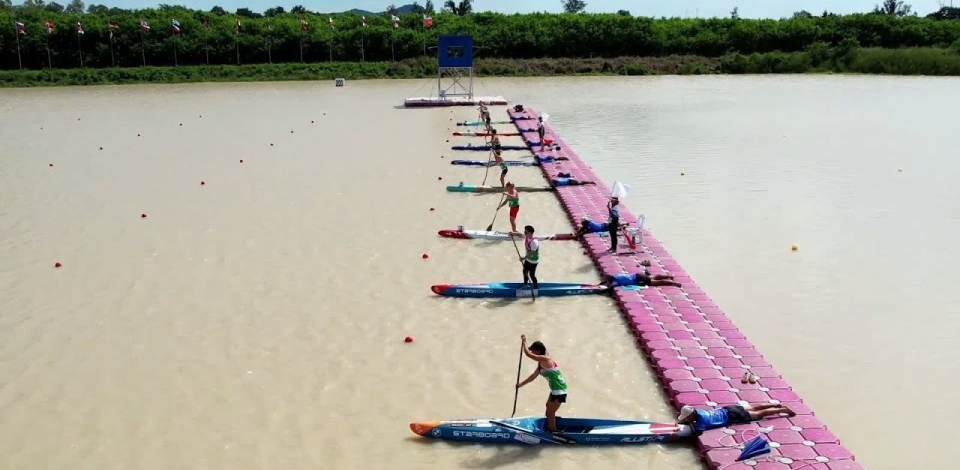 Sup Master 40+ Women Sprint Final / 2023 ICF Stand Up Paddling (SUP) World Championships