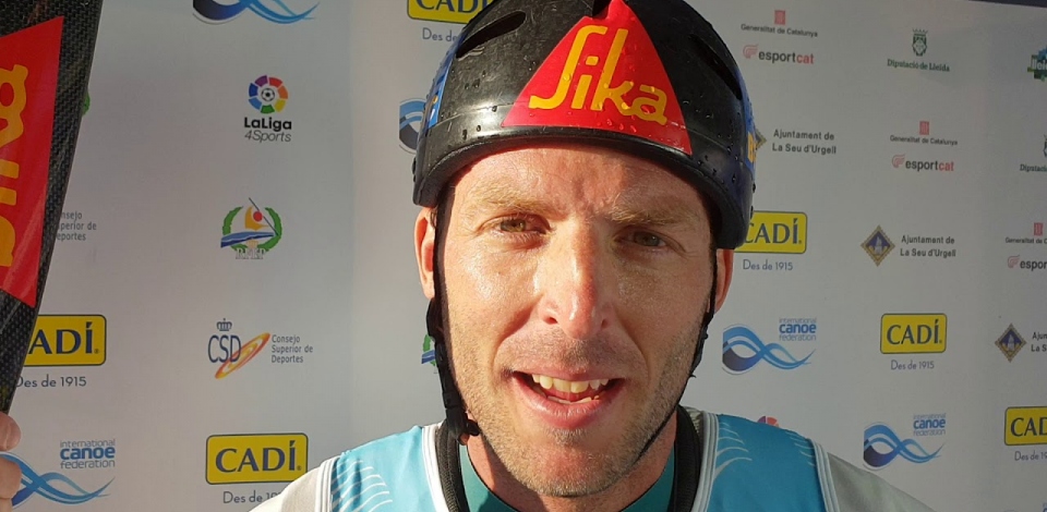 Nejc Znidarcic Slovenia K1 Gold / 2019 ICF Wildwater Canoeing World Championships La Seu Spain