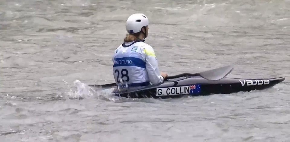 Georgina Collin, Australia - Women's Kayak Semi-Final / 2024 ICF Canoe Slalom World Cup Augsburg