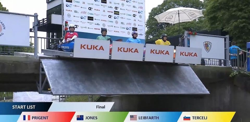 Women Kayak Cross - Final / 2024 ICF Canoe Slalom World Cup Augsburg Germany