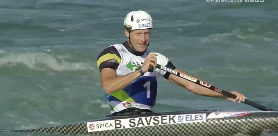 Benjamin Savsek Slovenia Final / 2023 ICF Canoe-Kayak Slalom World Cup Ljubljana Slovenia