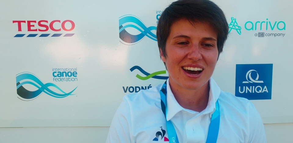 French wildwater world champion Lise Vinet