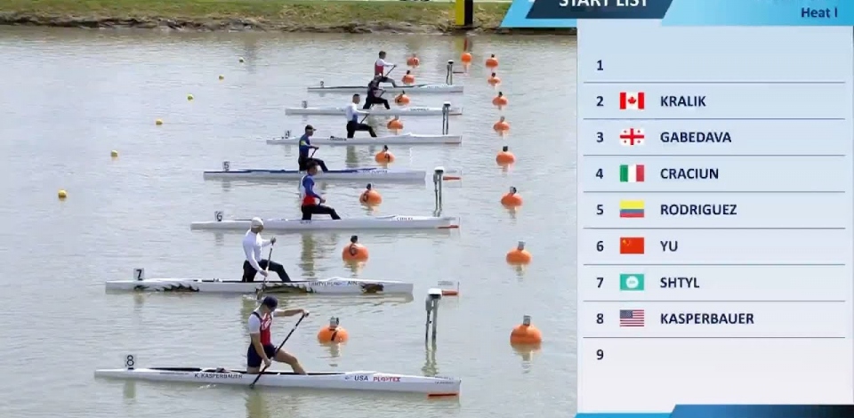 Men's C1 200m Heat 1 / 2025 ICF Canoe-Kayak Sprint World Cup Szeged Hungary