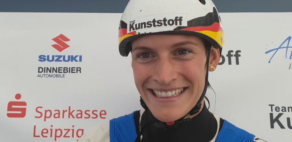 Ricarda Funk GER K1 Gold / 2019 ICF Canoe Slalom World Cup 4 Markkleeberg Germany