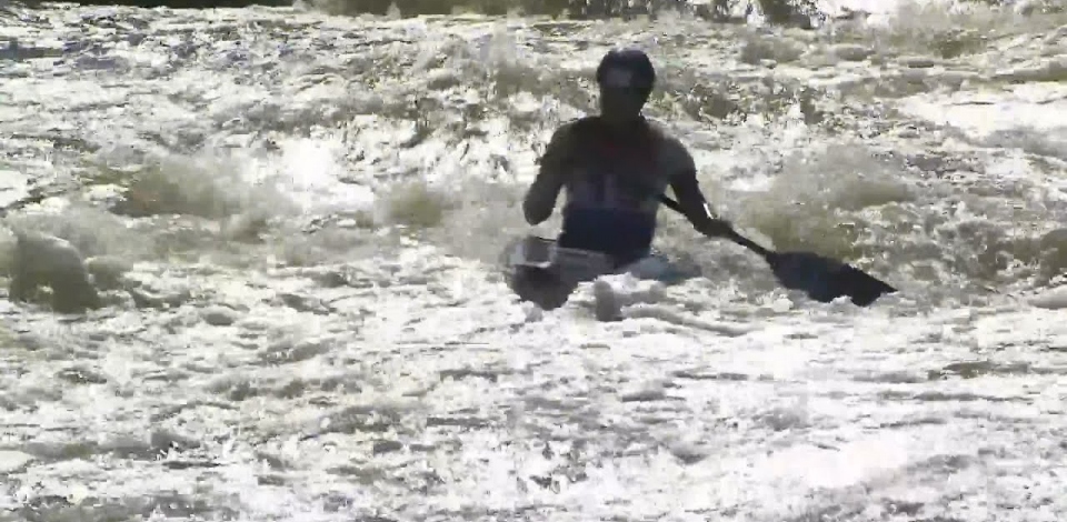 Nuria Vilarrubla, Spain, Canoe Slalom Heats / 2024 ICF Canoe Slalom World Cup Prague Czechia
