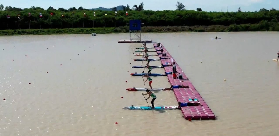 Sup Master 40+ Women Sprint Semi Final 1 / 2023 ICF Stand Up Paddling (SUP) World Championships
