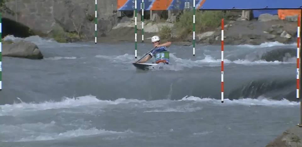 Marino Spagnol, Italy - Men's Canoe Semi-Final / 2024 ICF Canoe Slalom World Cup Ivrea Italy