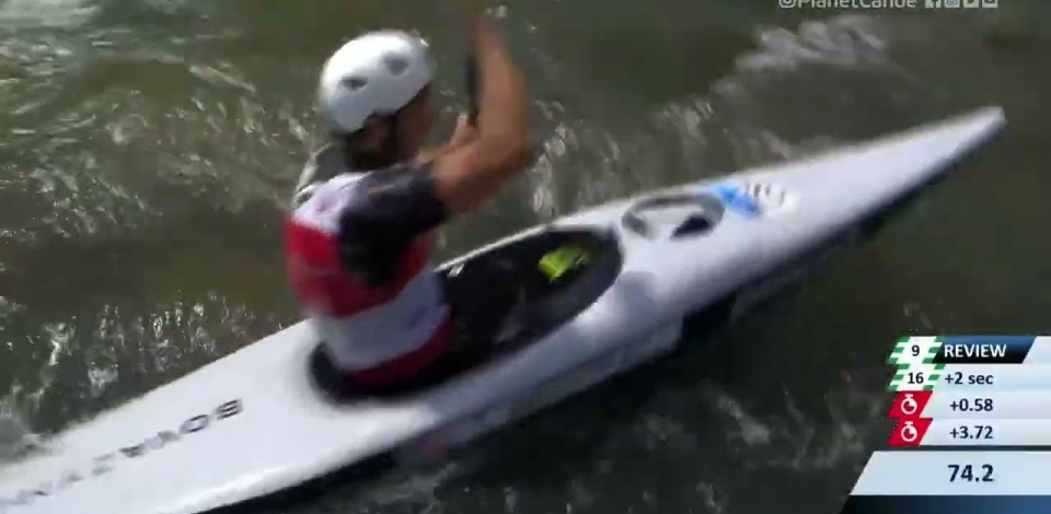 Tyler Westfall USA Semi-Final / 2023 ICF Canoe-Kayak Slalom World Cup Augsburg