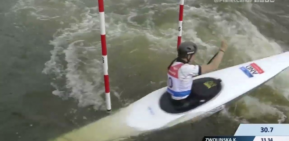 Monica Doria Vilarrubla Andorra Semi-Final / 2023 ICF Canoe-Kayak Slalom World Cup Prague Czech Rep