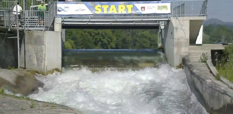Viktoriia Us Ukraine Semi Final / 2023 ICF Canoe-Kayak Slalom World Cup Ljubljana Slovenia
