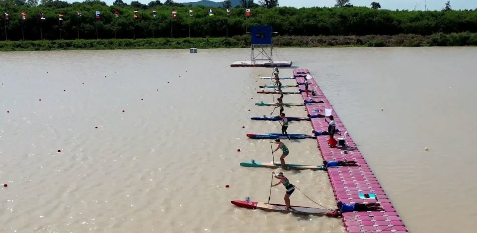 Sup Master 40+ Women Sprint Semi Final 2 / 2023 ICF Stand Up Paddling (SUP) World Championships