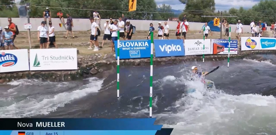 Nova Mueller, Germany / U23 Semi-Final 2024 ICF Canoe-Kayak Slalom Junior & U23 World Championships