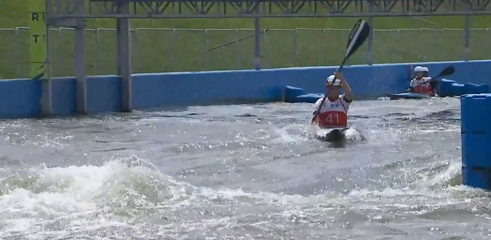 Antonia Plochmann, Germany, Kayak Slalom, Semifinals / 2024 ICF Canoe Slalom World Cup Krakow Poland