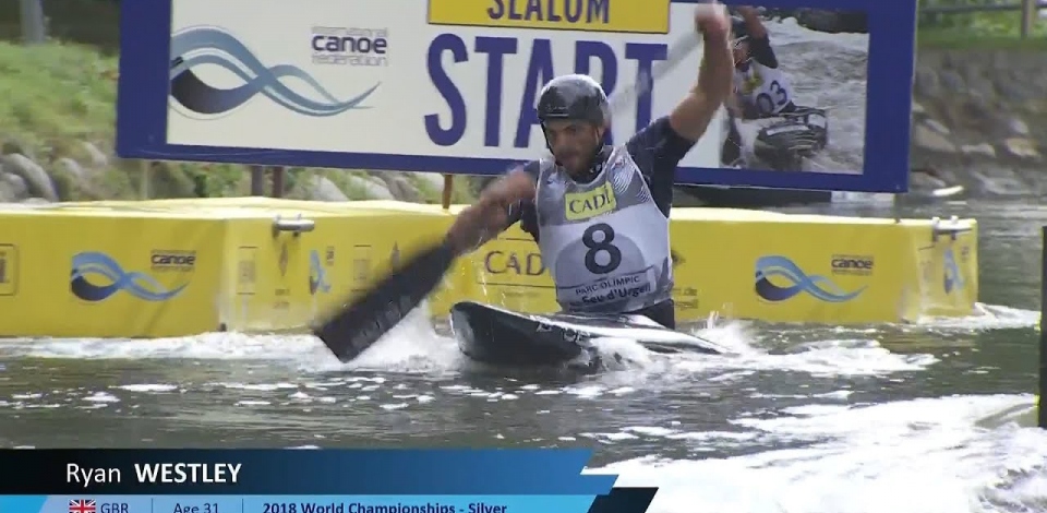Ryan Westley, Great Britain - Canoe Semi-Finals / 2024 ICF Canoe Slalom World Cup La Seu Spain
