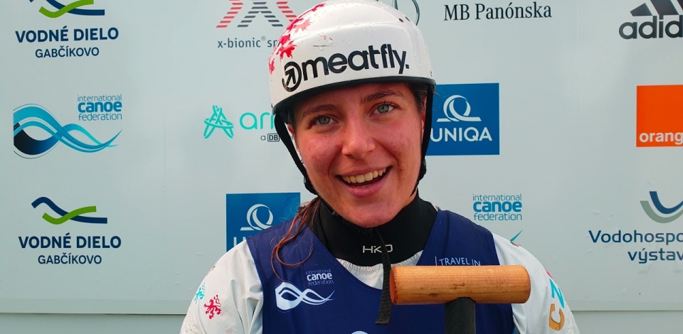 Czech wildwater paddler Marie Nemcova
