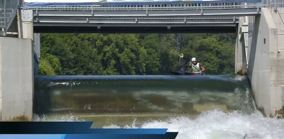 Stefan Hengst Germany Semi Final / 2023 ICF Canoe-Kayak Slalom World Cup Ljubljana Slovenia