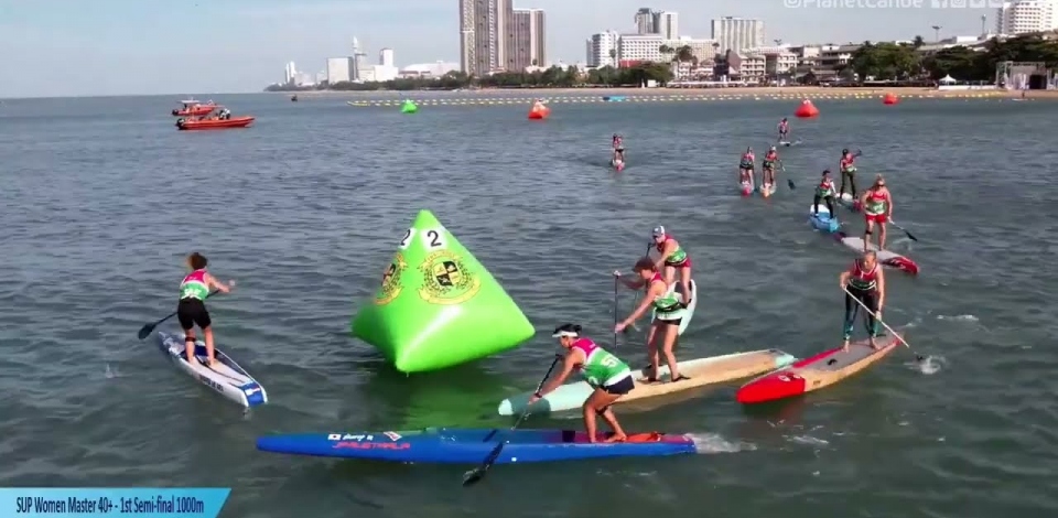 40+ Women's Technical Semi Final 1 / 2023 ICF Stand Up Paddling (SUP) World Championships Pattaya