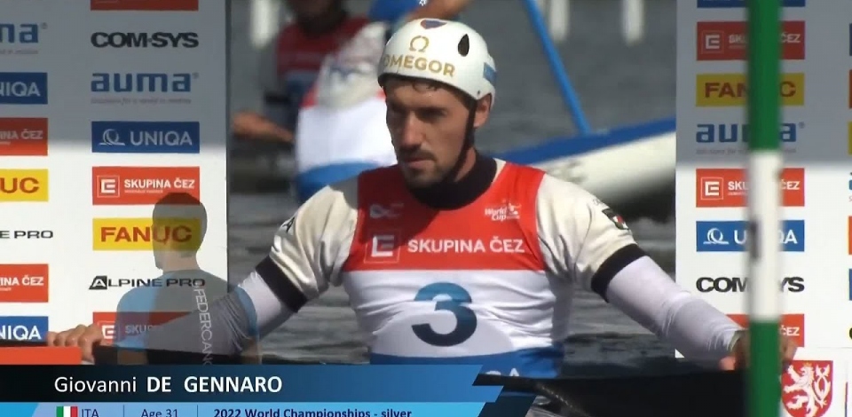 Giovanni De Gennaro, Italy, anoe Slalom, Heats / 2024 ICF Canoe Slalom World Cup Prague Czechia