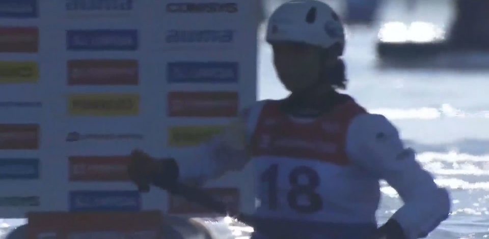 Klara Olazabal, Spain, Canoe Slalom Heats / 2024 ICF Canoe Slalom World Cup Prague Czechia