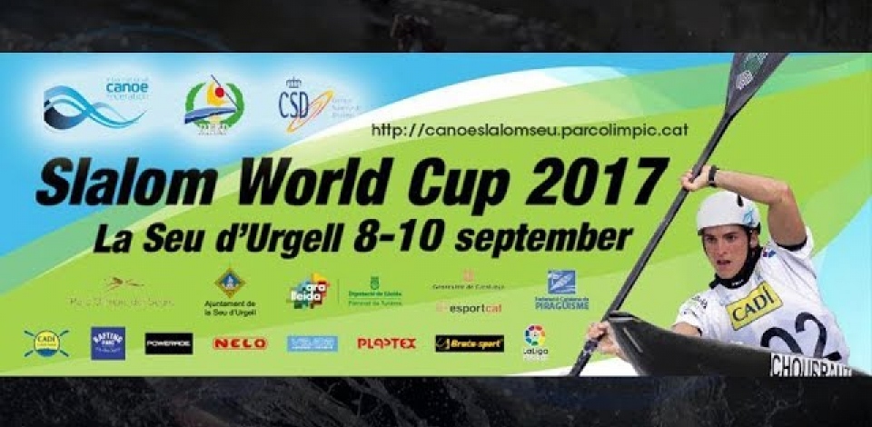 #ICFslalom 2017 Canoe World Cup Final La Seu - Sunday afternoon FINALS