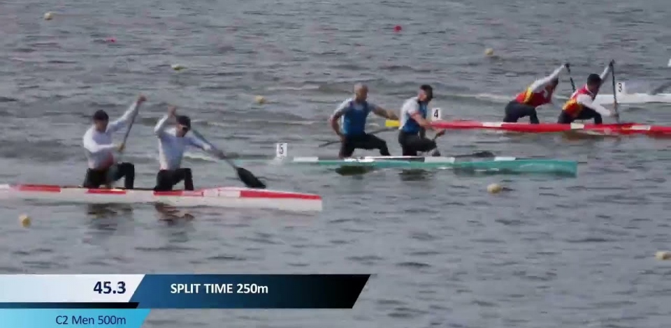 Men's C2 500m Heat 1 / 2023 ICF Canoe Kayak Sprint World Cup Poznan