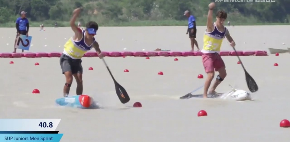 Sup Juniors Men Sprint Semi Final 4 / 2023 ICF Stand Up Paddling (SUP) World Championships