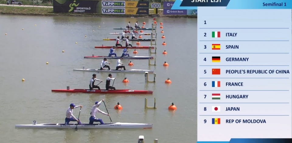 C2 Men 500m - Semifinal 1 / 2024 ICF Canoe-Kayak Sprint World Cup
