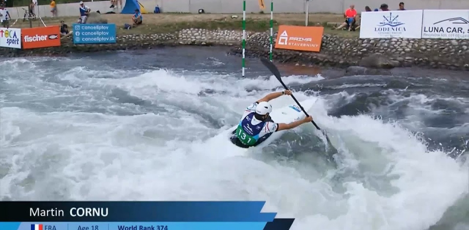 Martin Cornu, France / U23 Semi-Final 2024 ICF Canoe-Kayak Slalom Junior & U23 World Championships