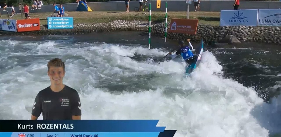 Kurts Rozentals, GBR / U23 Semi-Final 2024 ICF Canoe-Kayak Slalom Junior & U23 World Championships