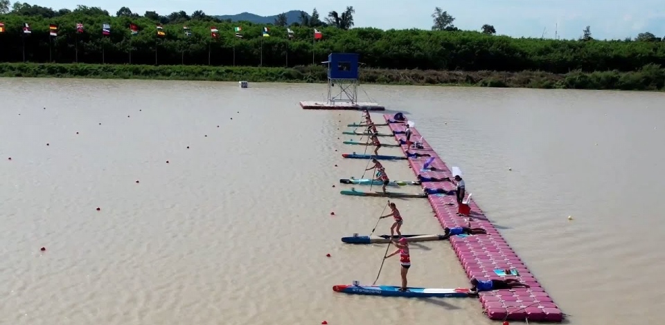 SUP Master 50+ Women's Sprint Semi Final 2 / 2023 ICF Stand Up Paddling (SUP) World Championships