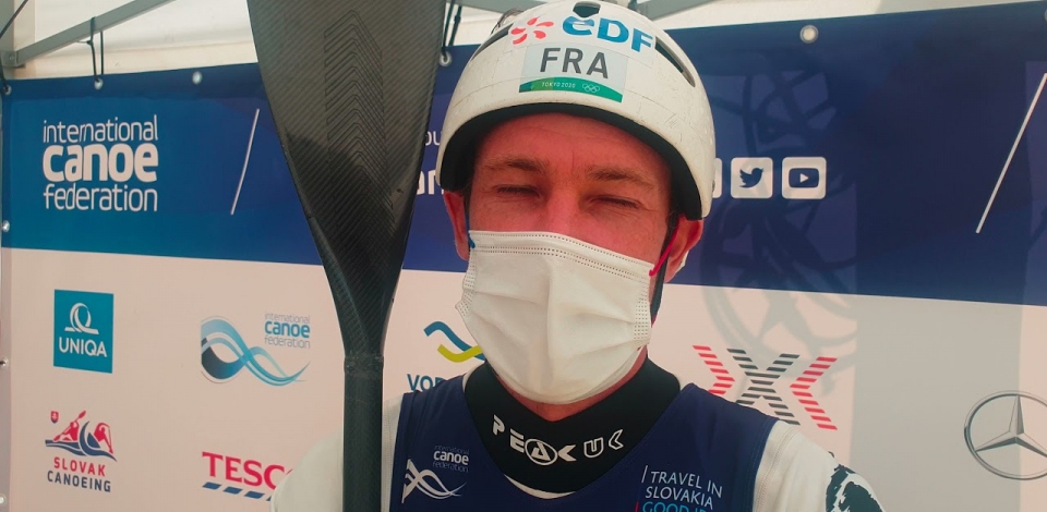 French K1 slalom world champion Boris Neveu
