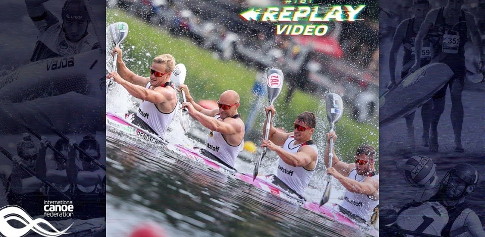 #TBT K4 Men 500m Final Germany / 2018 ICF Canoe Sprint World Cup 2 Duisburg