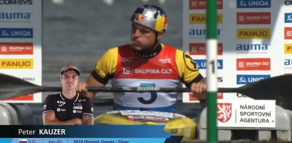 Peter Kauzer, Slovenia, Canoe Slalom, Heats / 2024 ICF Canoe Slalom World Cup Prague Czechia